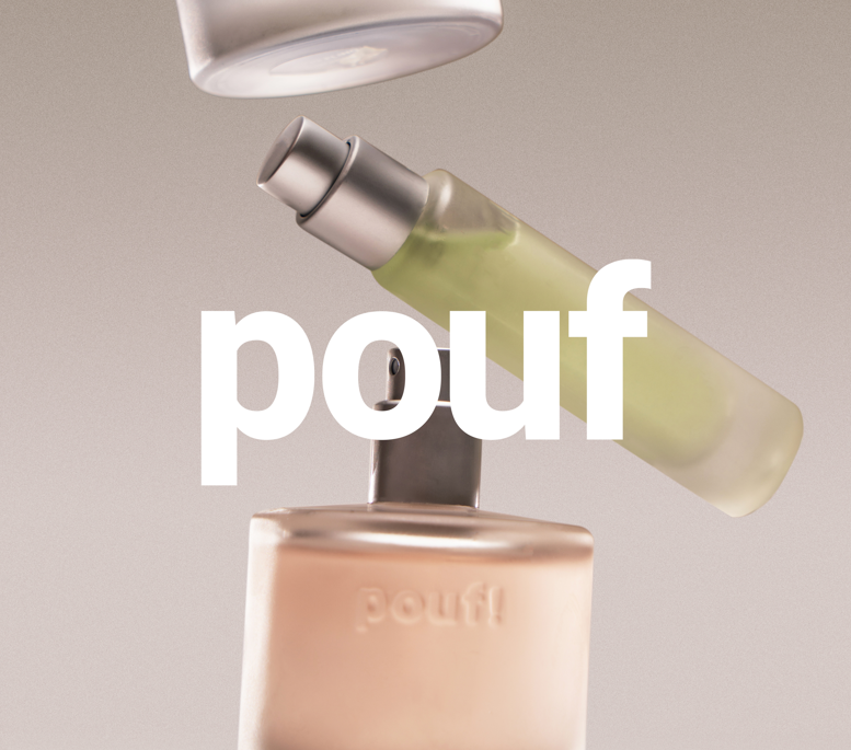 Pouf best sale perfume store